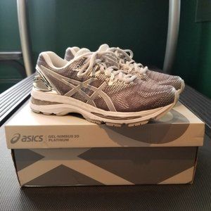 ASICS Gel-Nimbus 20 Platinum women's running shoes